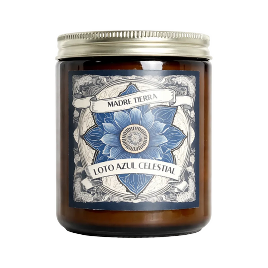 Celestial Lotus Candle by Madré Tierra